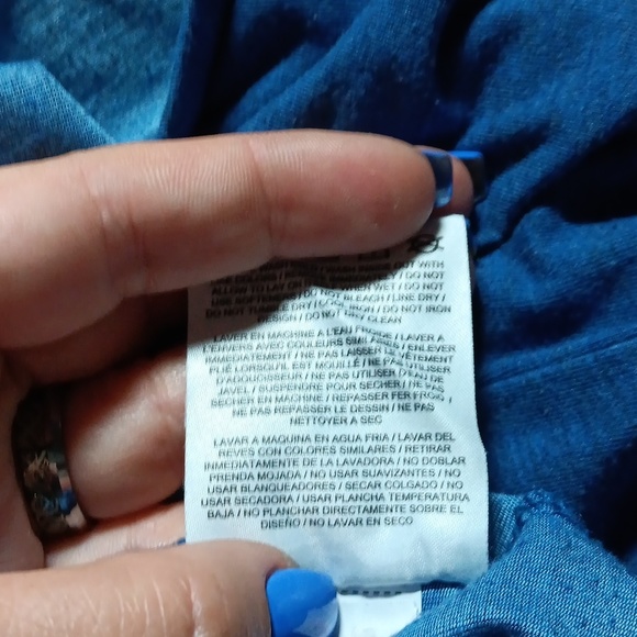 Nike Dri-Fit Tee Short Sleeve Jersey Activewear XL Dri-Fit Unisex Stretch Swoop - Picture 6 of 6